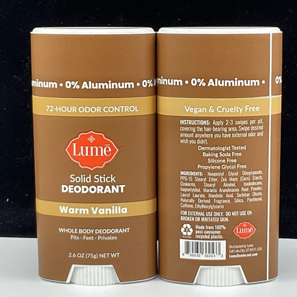 All Natural Whole Body Deodorant
 Warm Vanilla Original Formula